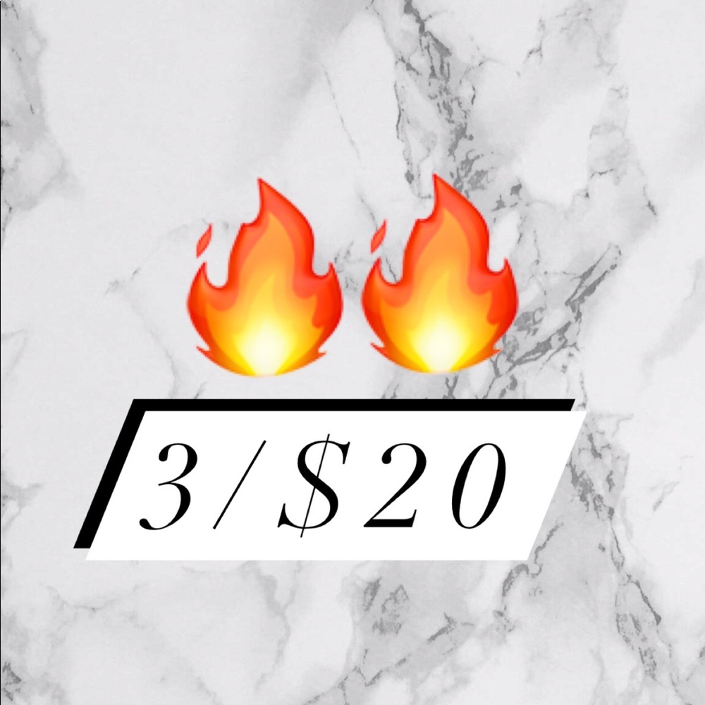 🔥🔥 3/$20!